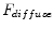 $F_{diffuse}$